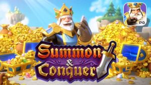 SUMMON CONQUER เกมสล็อตกษัตริย์อาเธอร์ สล็อต เว็บตรง